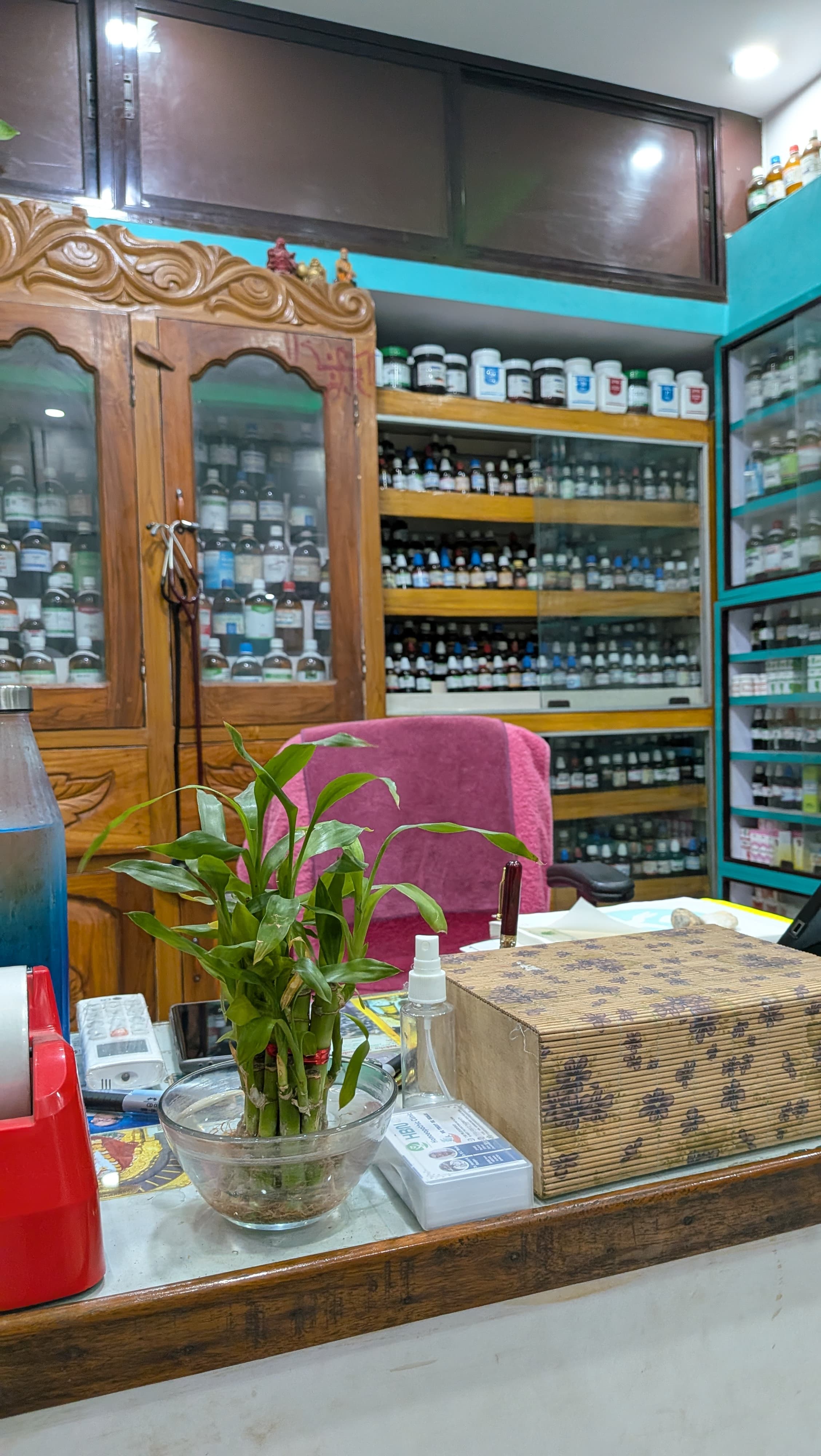 HBN Homoeopathic Clinic interior consultation room